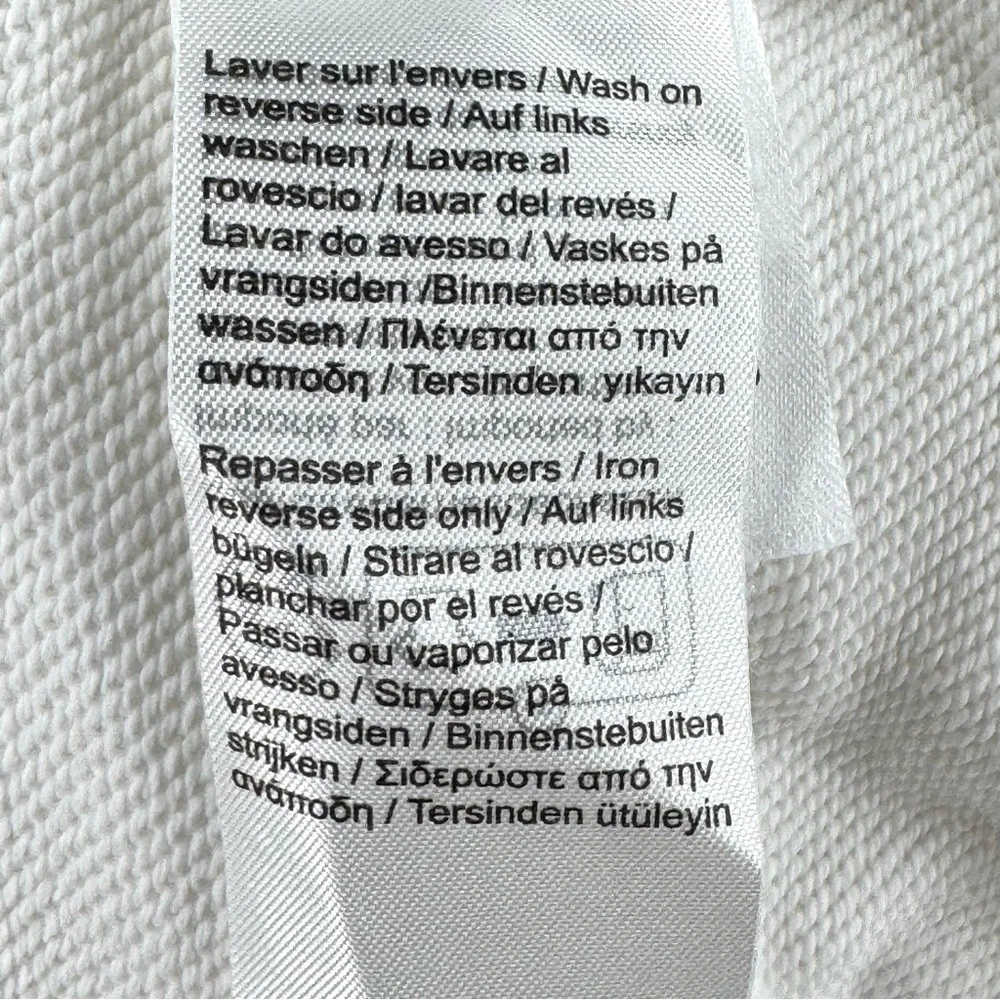 Lacoste Men's x Netflix Organic Cotton Fleece Print Sweatshirt FR Size 4 - Picture 7 of 12